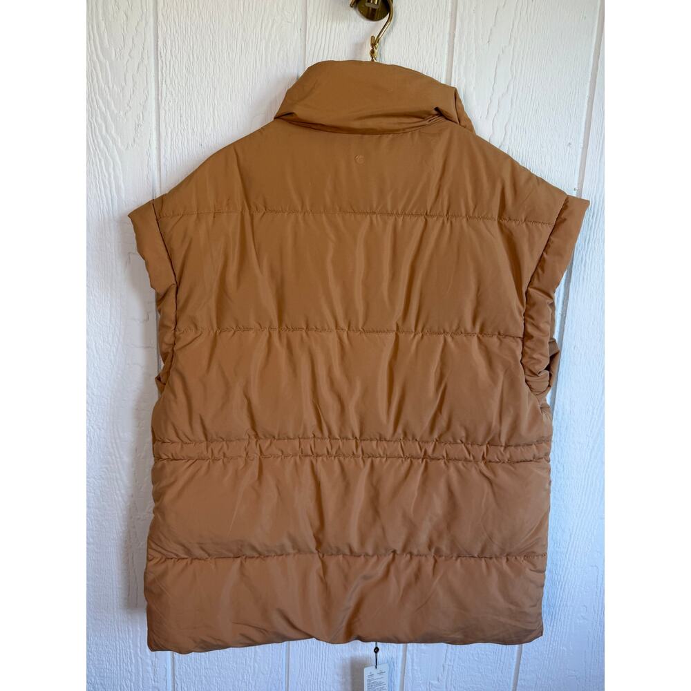 NWT CALIA Womens Puffer Vest Teal S/M Bisquit - Picture 8 of 8